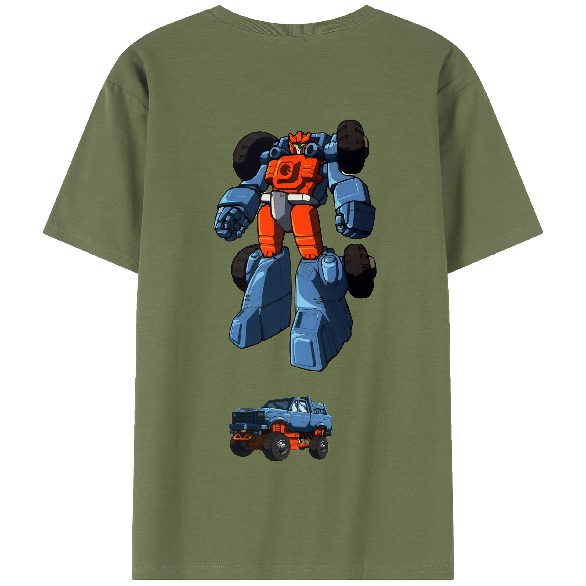 （画像用）  綿100％半袖Tシャツ（背面プリント）